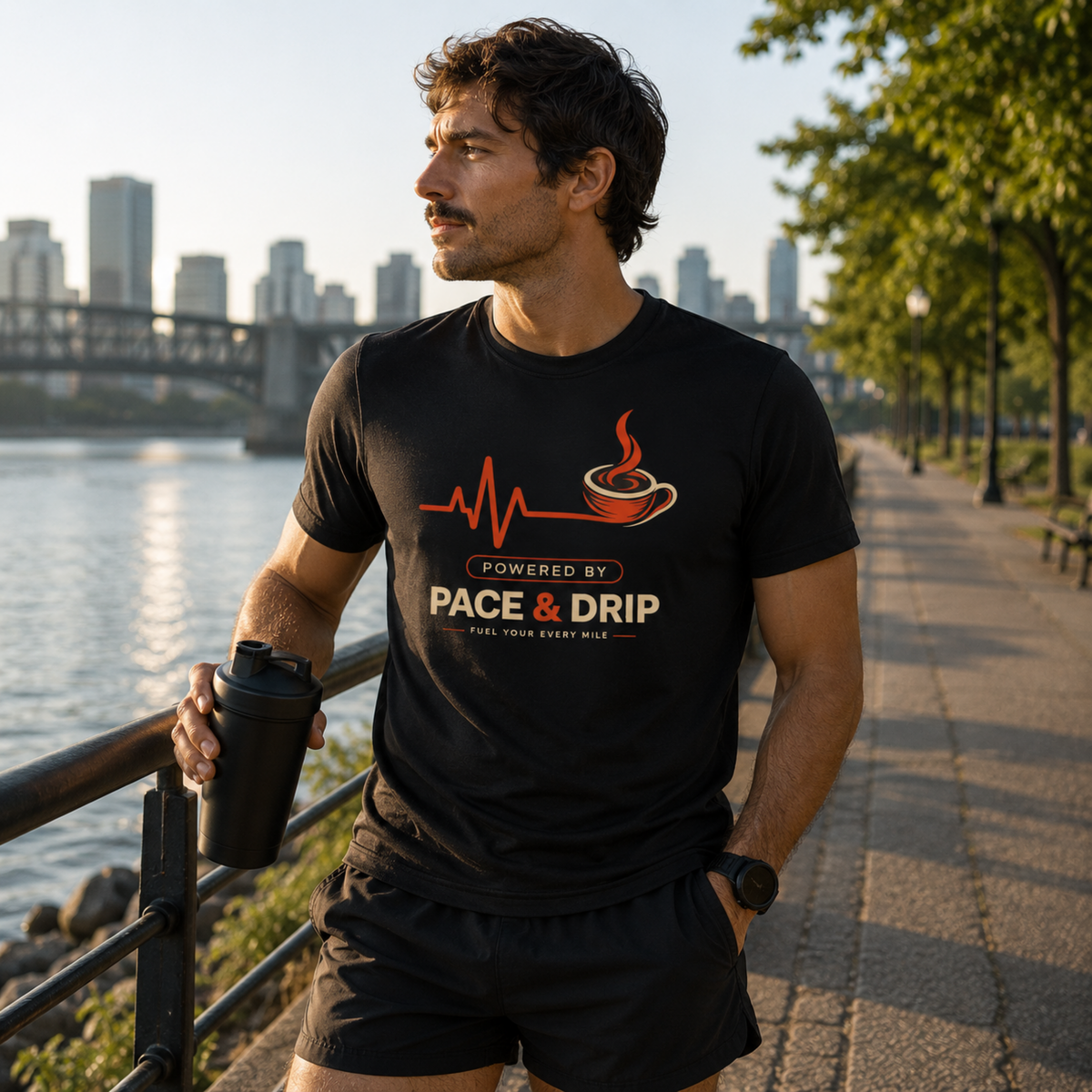 Powered by Pace & Drip T-Shirt