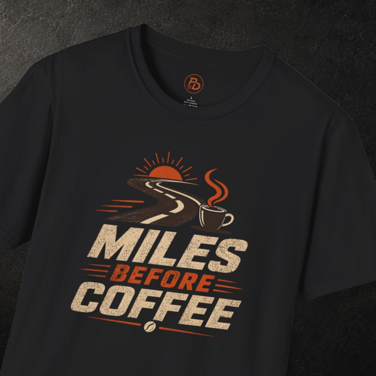 Miles Before Coffee T-Shirt
