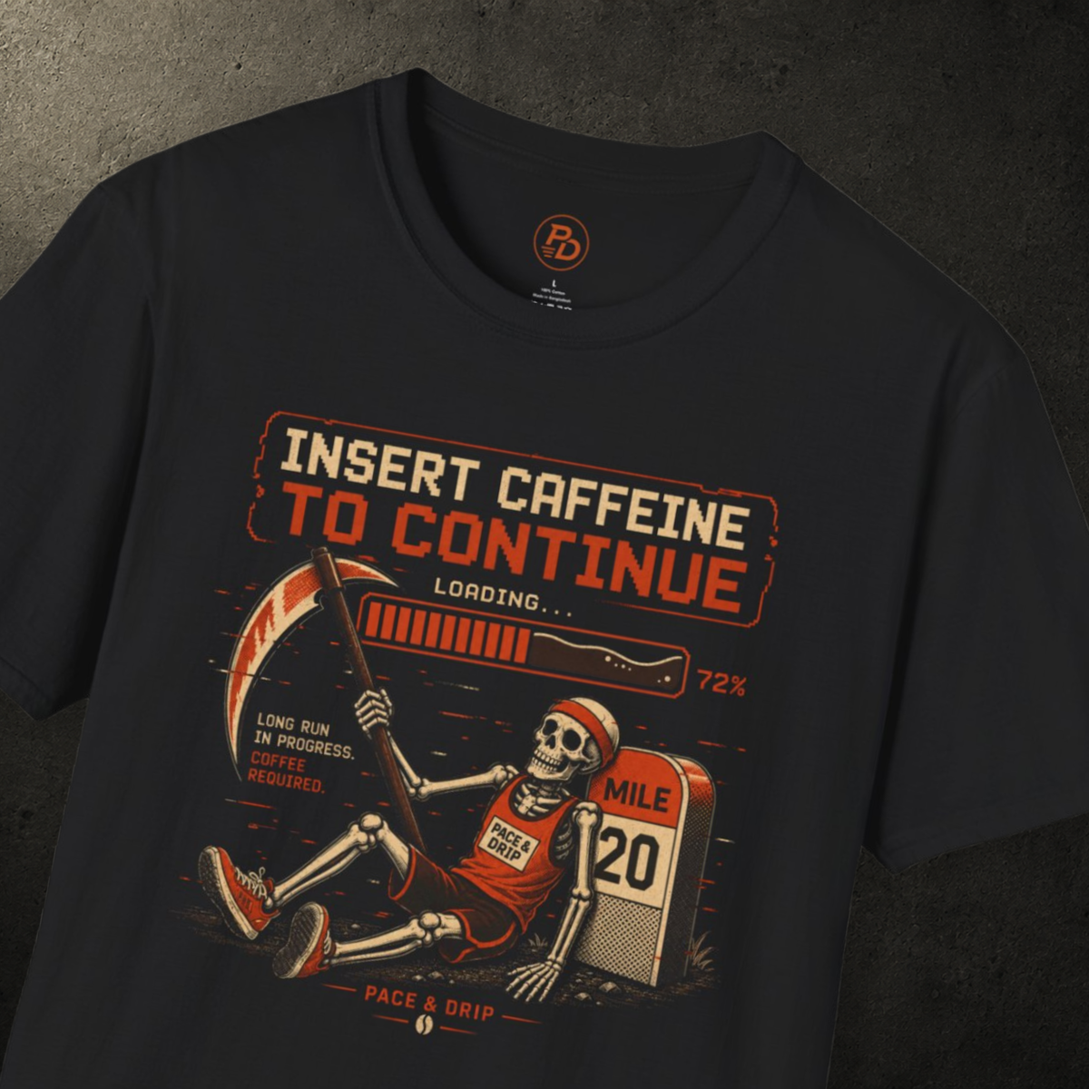 Insert Caffeine To Continue T-Shirt