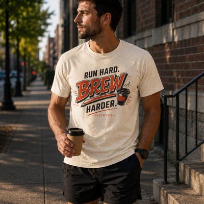 Run Hard Brew Harder T-Shirt