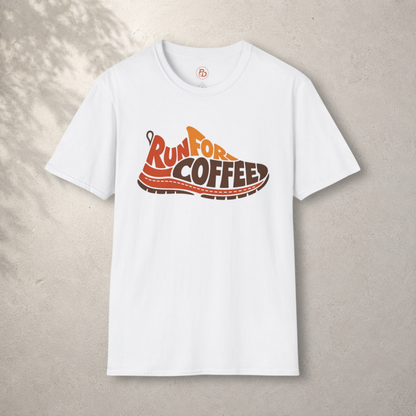 Run for Coffee Shoe T-Shirt