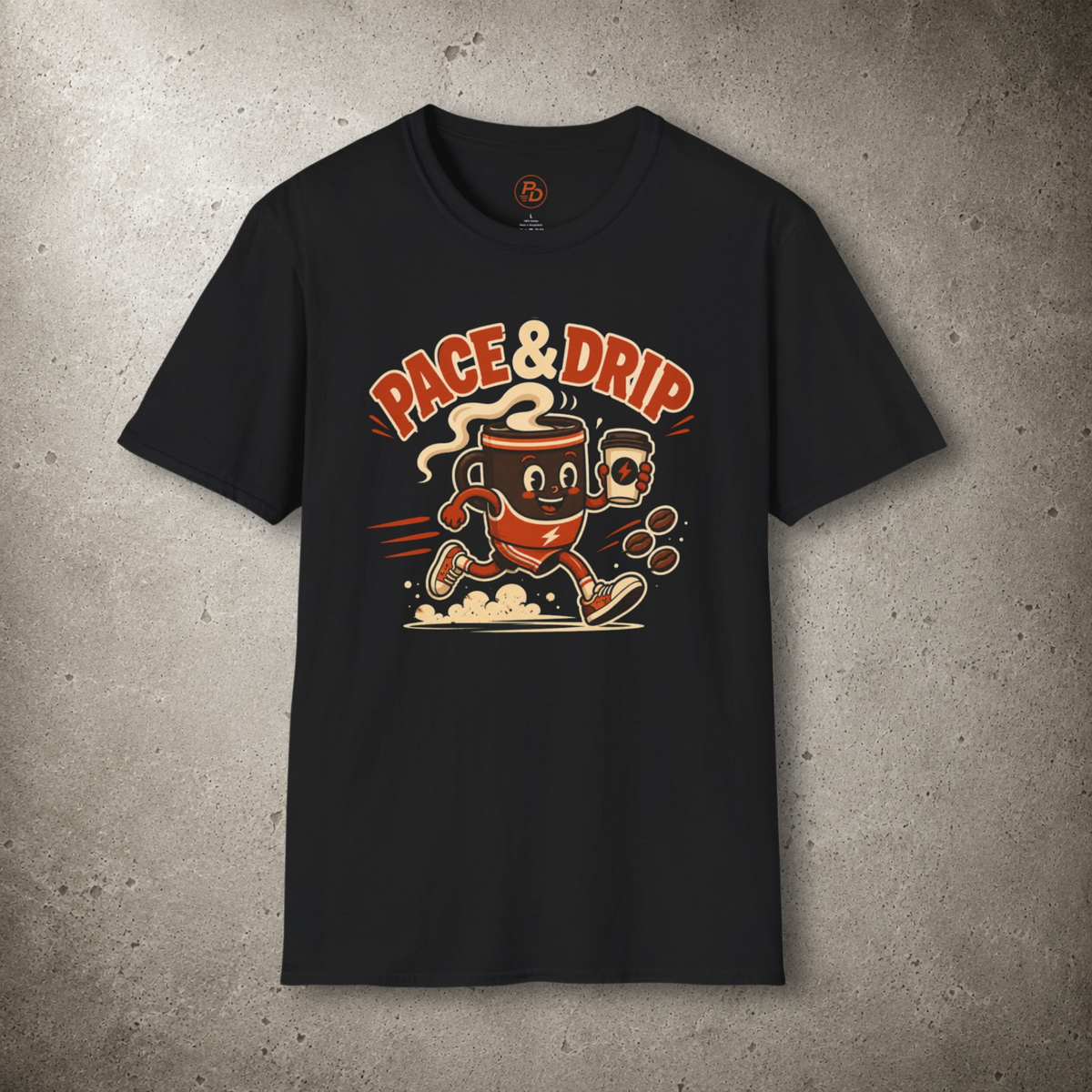 Pace & Drip Running Coffee T-Shirt