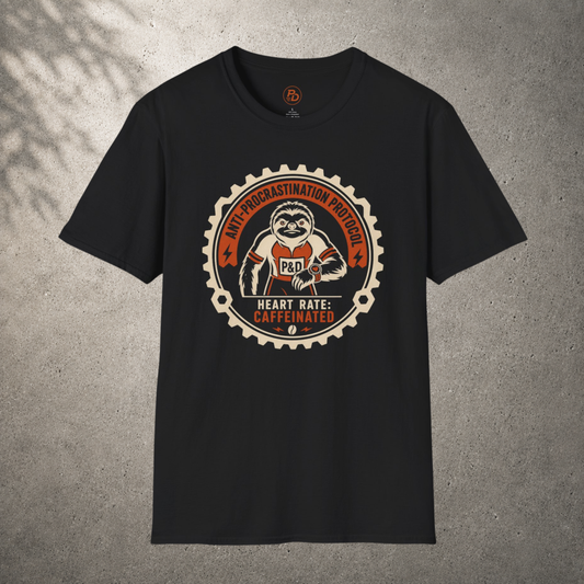 Anti-Procrastination Protocol T-Shirt