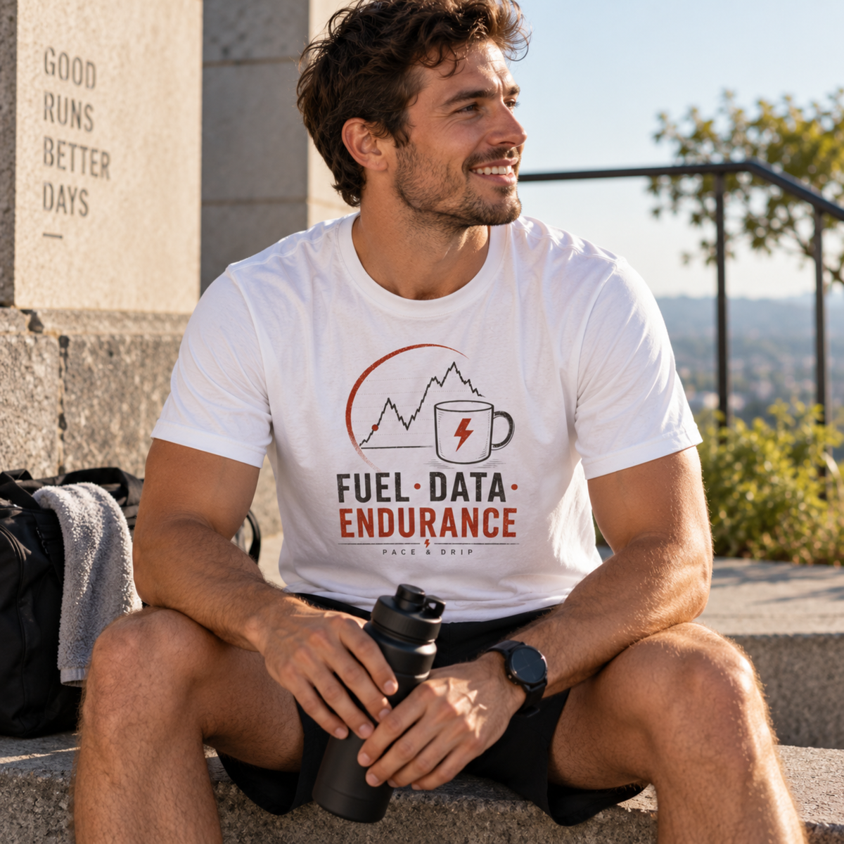 Pace & Drip Fuel Data Endurance T-Shirt