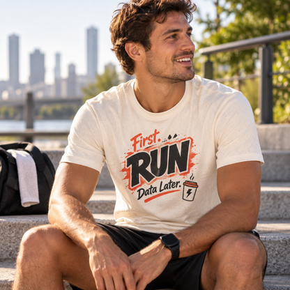First Run, Data Later T-Shirt