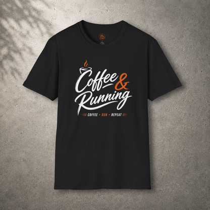 Coffee & Running — Coffee Run Repeat T-Shirt