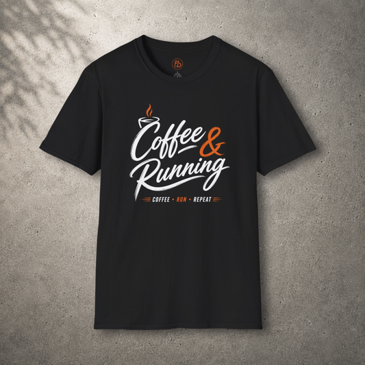 Coffee & Running — Coffee Run Repeat T-Shirt