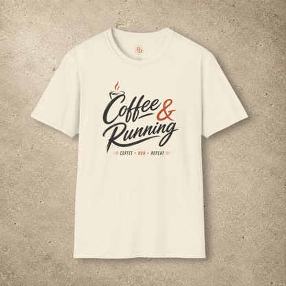 Coffee & Running — Coffee Run Repeat T-Shirt