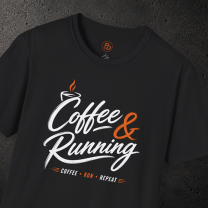 Coffee & Running — Coffee Run Repeat T-Shirt