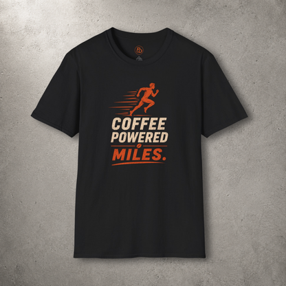Coffee Powered Miles T-Shirt