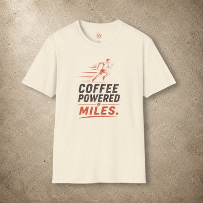 Coffee Powered Miles T-Shirt