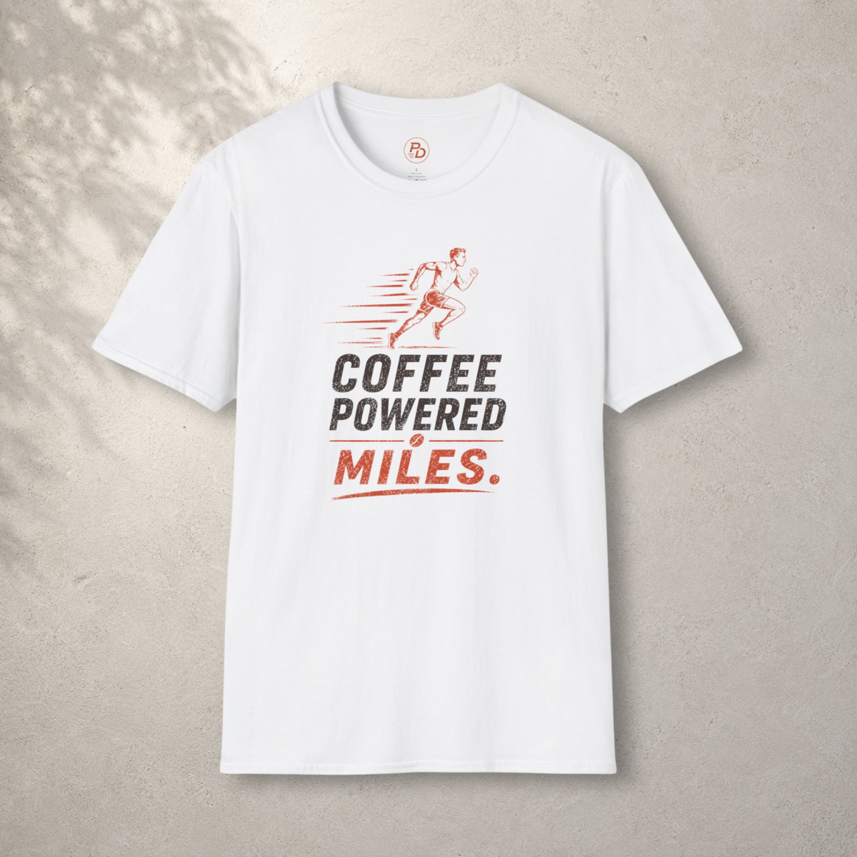 Coffee Powered Miles T-Shirt