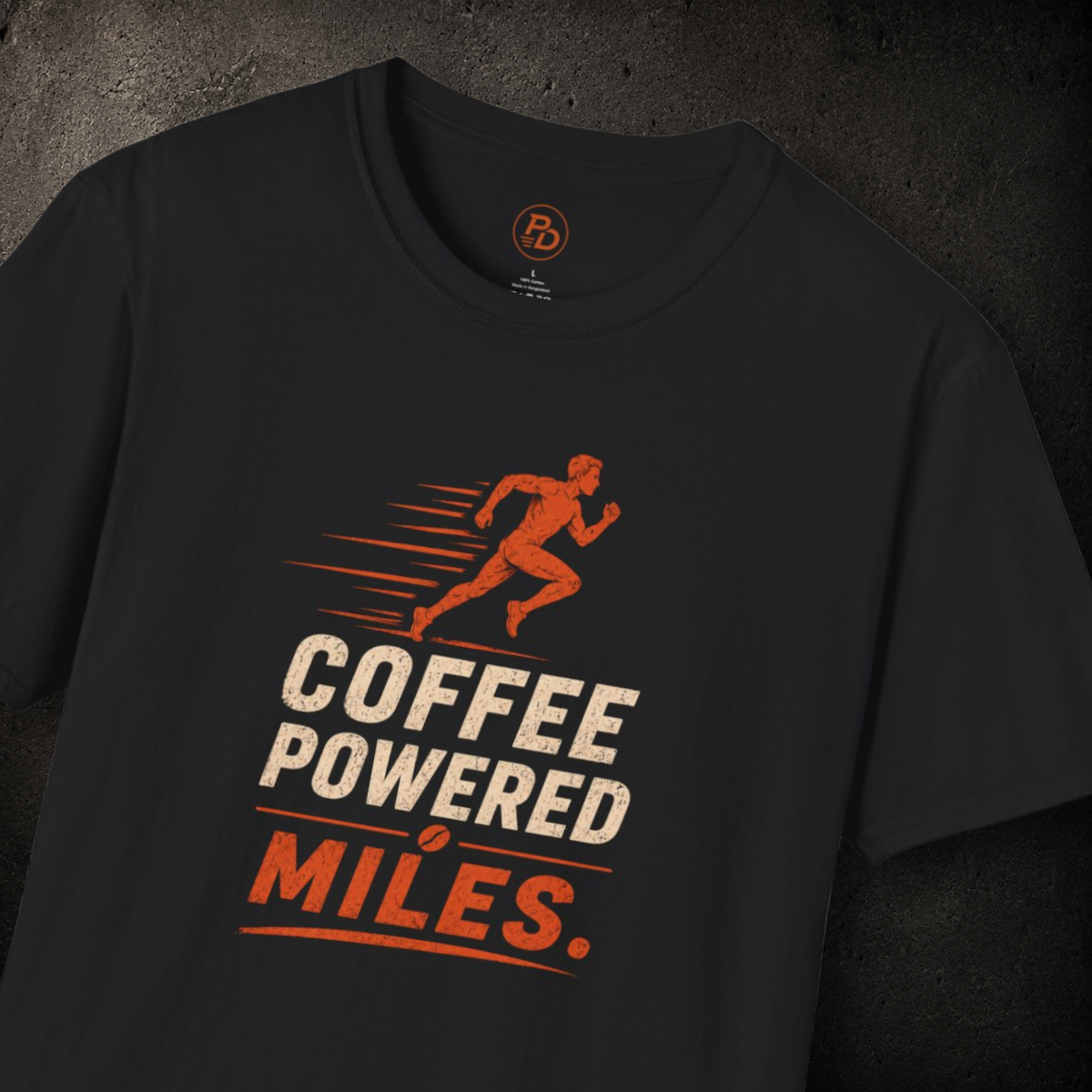 Coffee Powered Miles T-Shirt