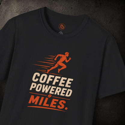 Coffee Powered Miles T-Shirt