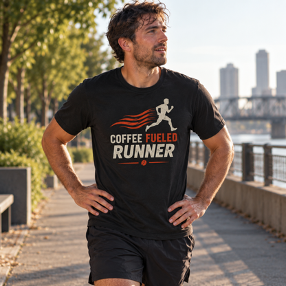 Coffee Fueled Runner T-Shirt