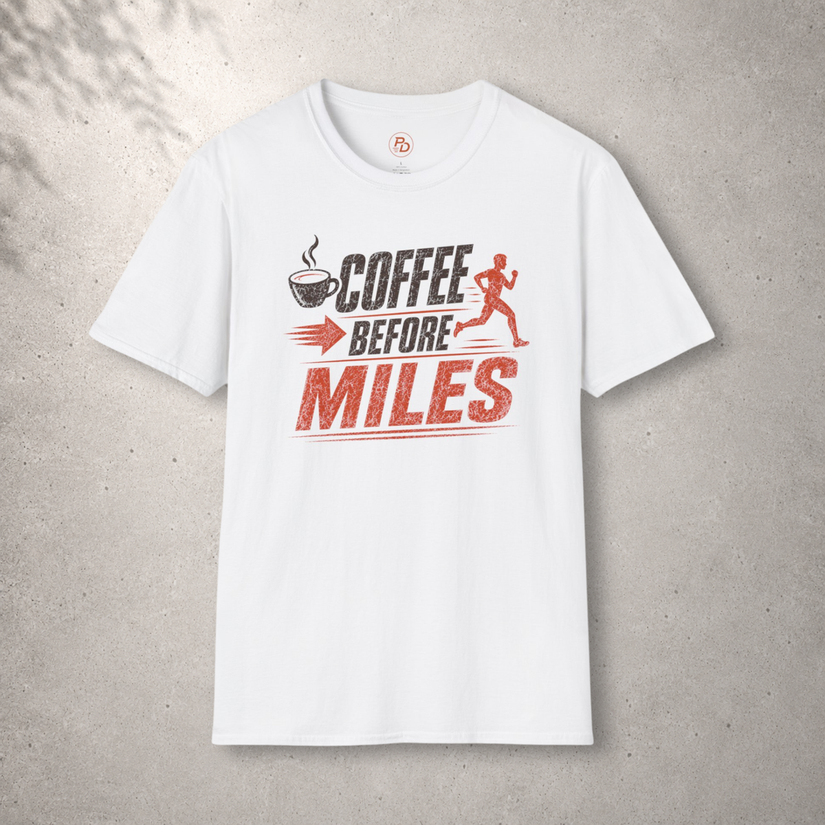 Coffee Before Miles T-Shirt