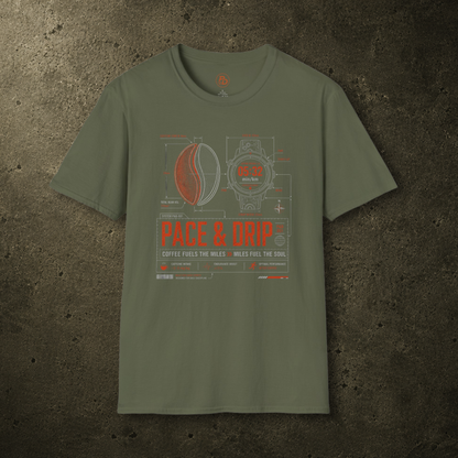 Pace & Drip Caffeine Protocol T-Shirt
