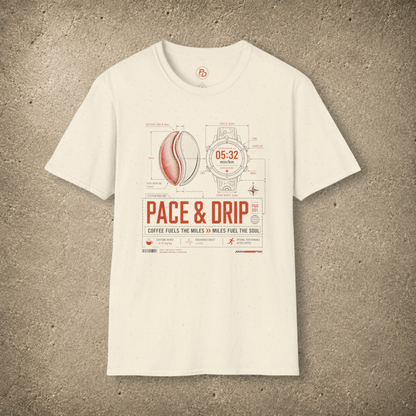 Pace & Drip Caffeine Protocol T-Shirt