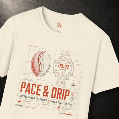 Pace & Drip Caffeine Protocol T-Shirt