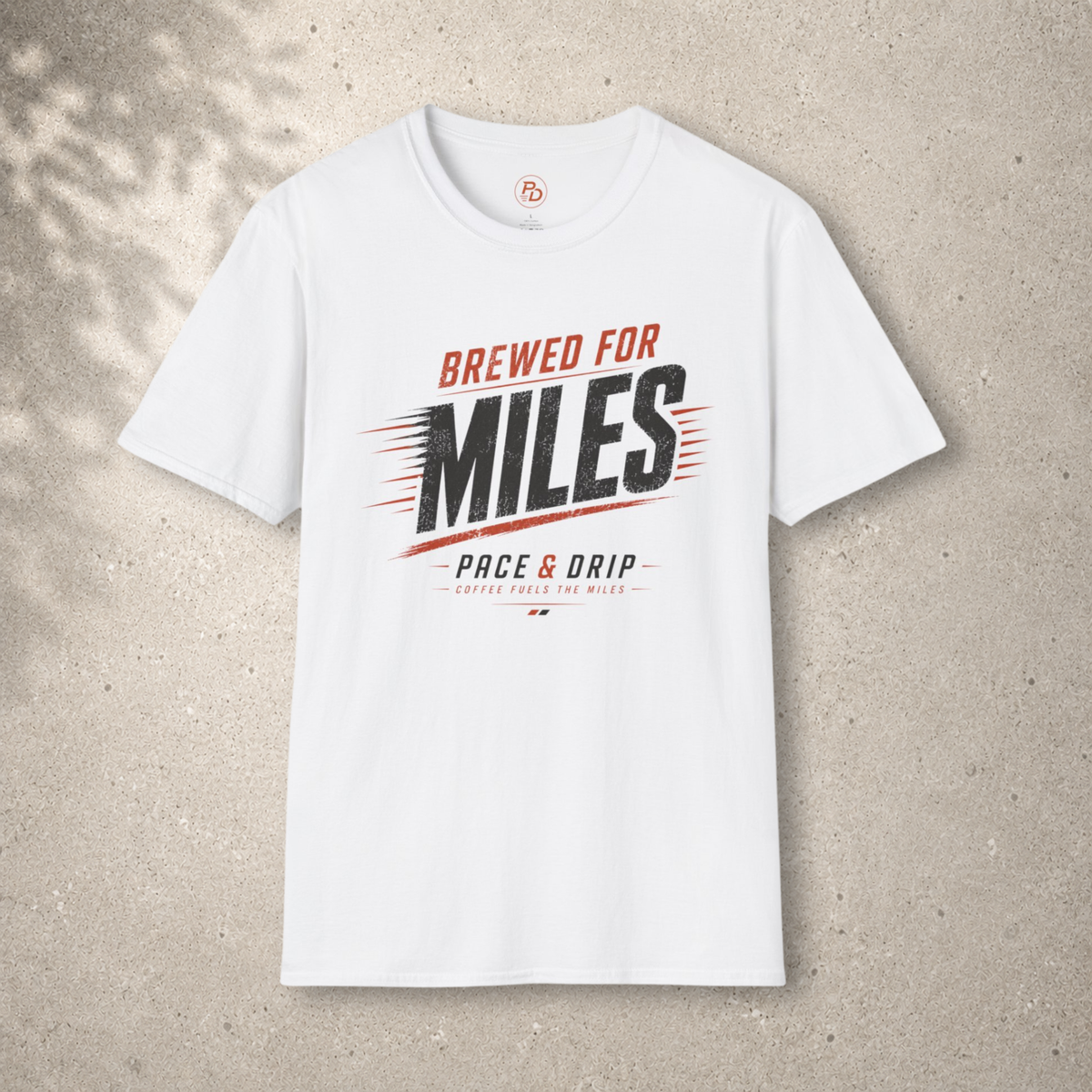 Brewed for Miles — Coffee fuels the Miles T-Shirt