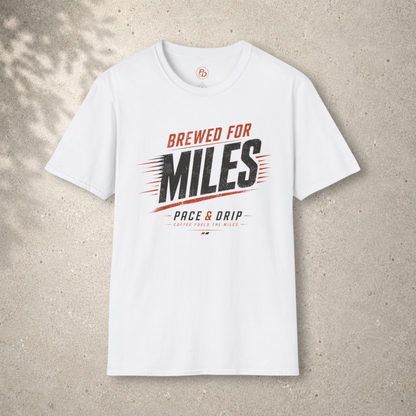 Brewed for Miles — Coffee fuels the Miles T-Shirt