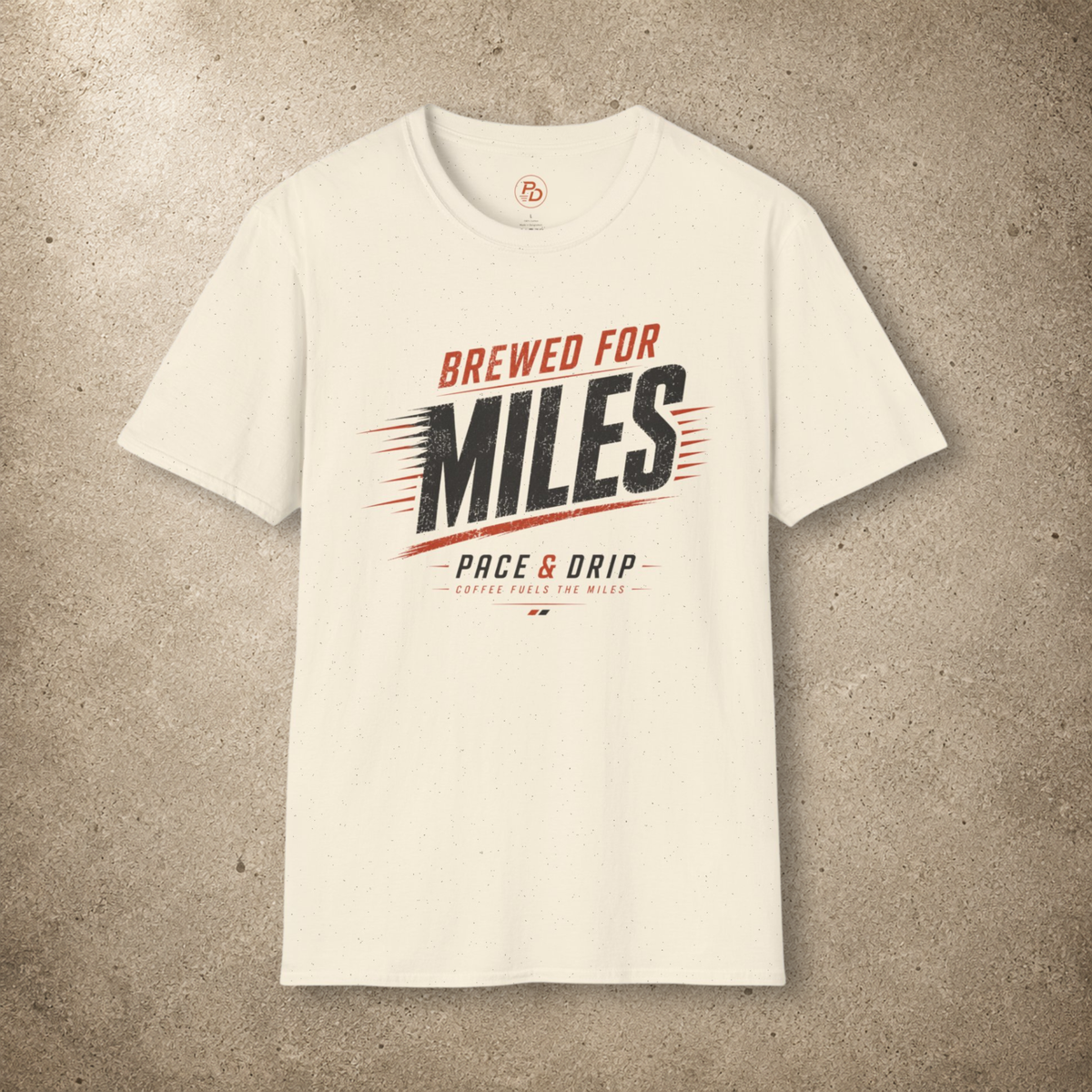 Brewed for Miles — Coffee fuels the Miles T-Shirt