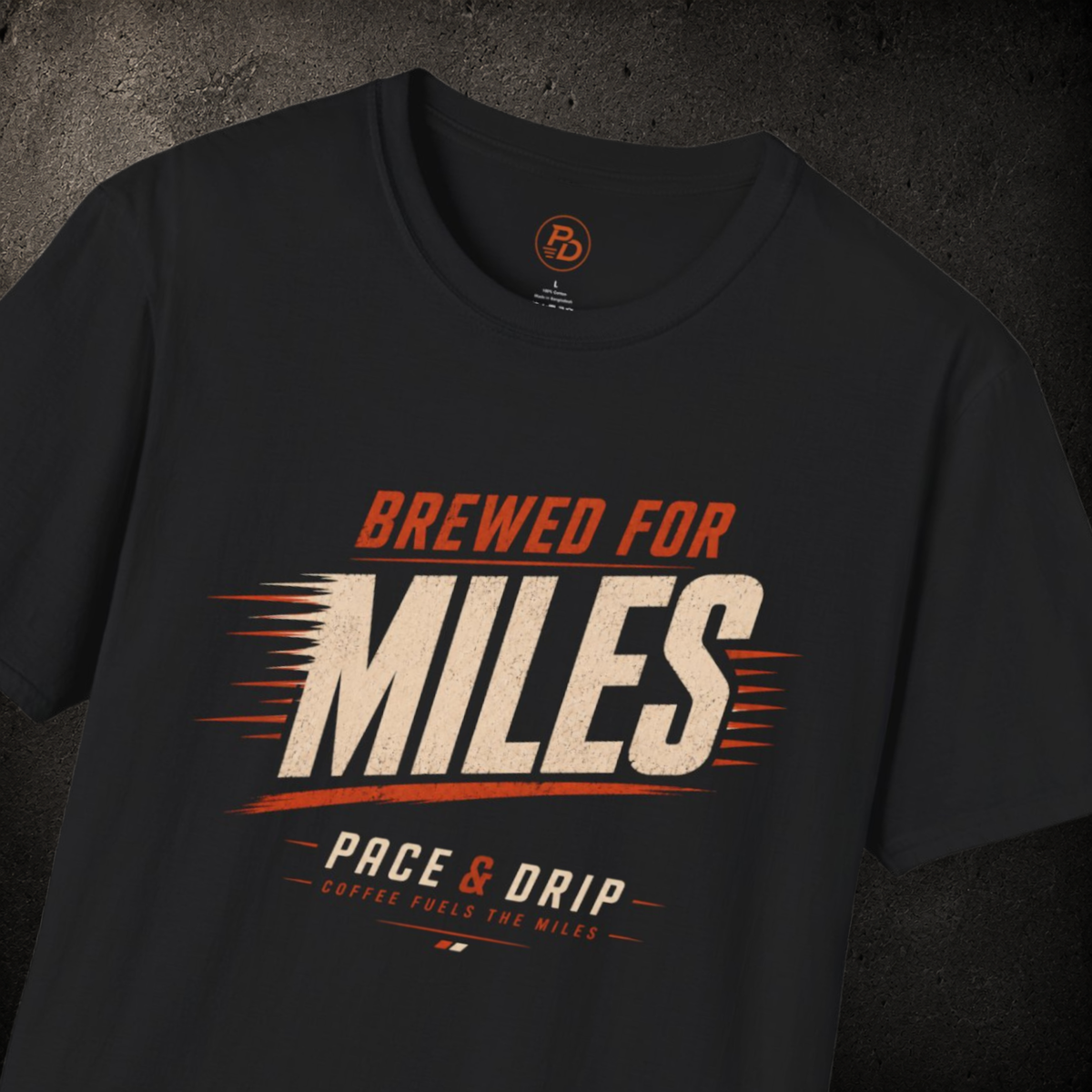 Brewed for Miles — Coffee fuels the Miles T-Shirt
