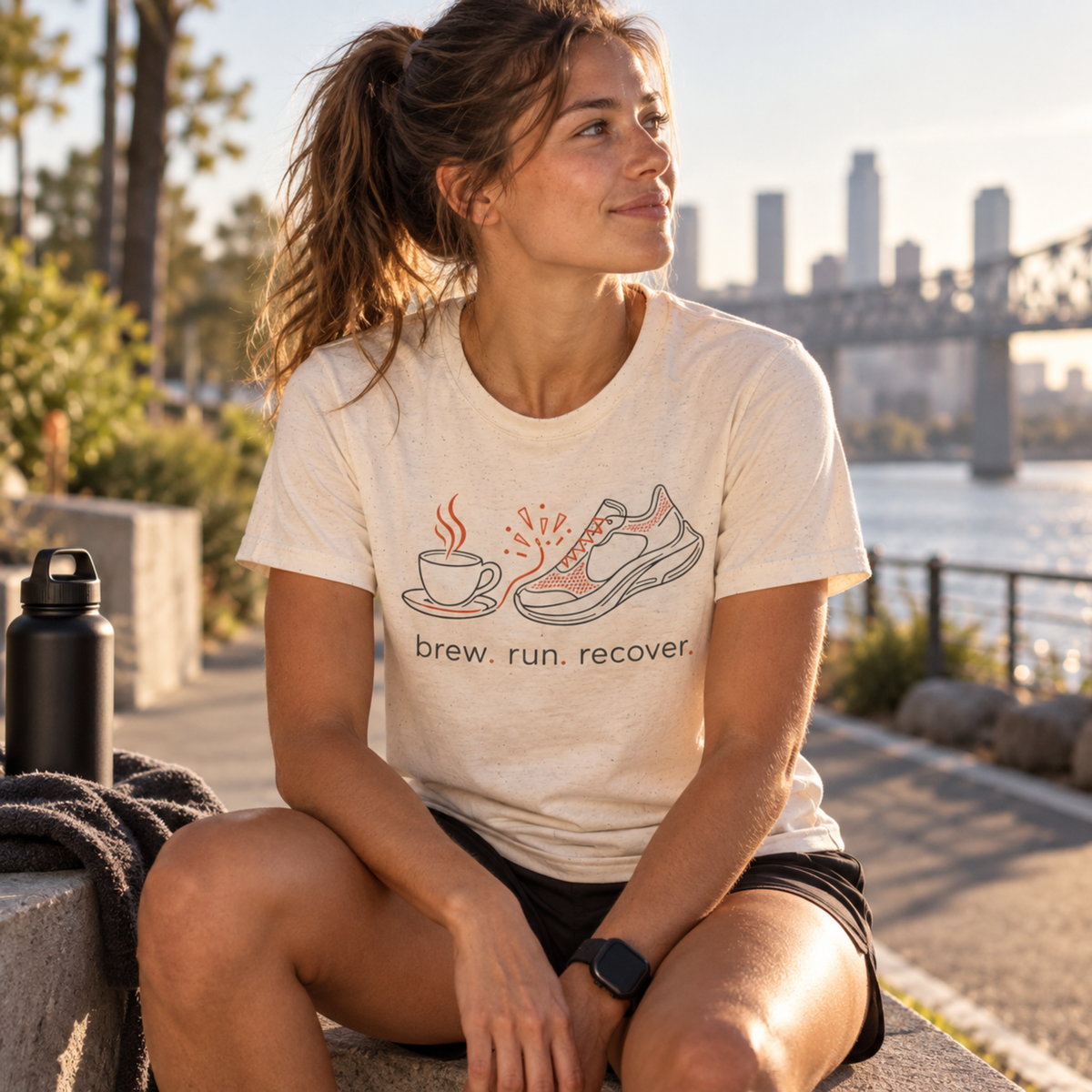 Brew Run Recover T-Shirt