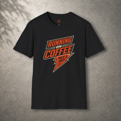 Running on Coffee – Lightning T-Shirt
