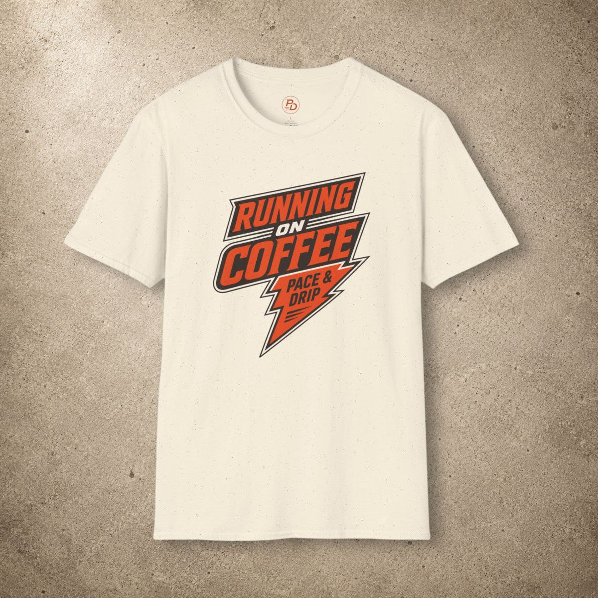 Running on Coffee – Lightning T-Shirt