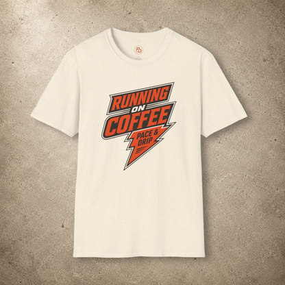Running on Coffee – Lightning T-Shirt