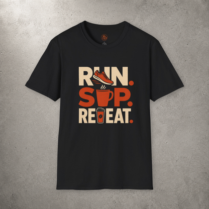 Run. Sip. Repeat. T-Shirt