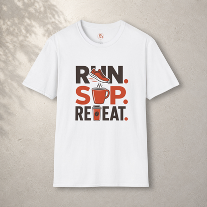 Run. Sip. Repeat. T-Shirt