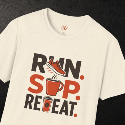 Run. Sip. Repeat. T-Shirt