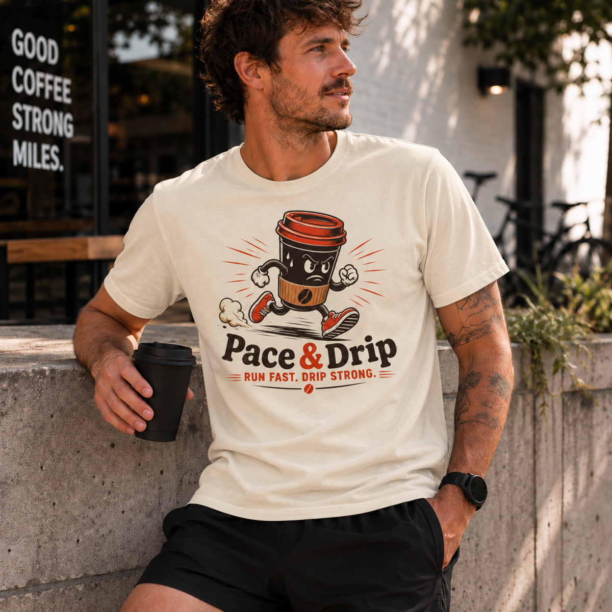 Run Fast, Drip Strong T-Shirt